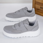 Damen Sportliche Slip-On Sneakers mit praktischem Klettverschluss und atmungsaktivem Obermaterial