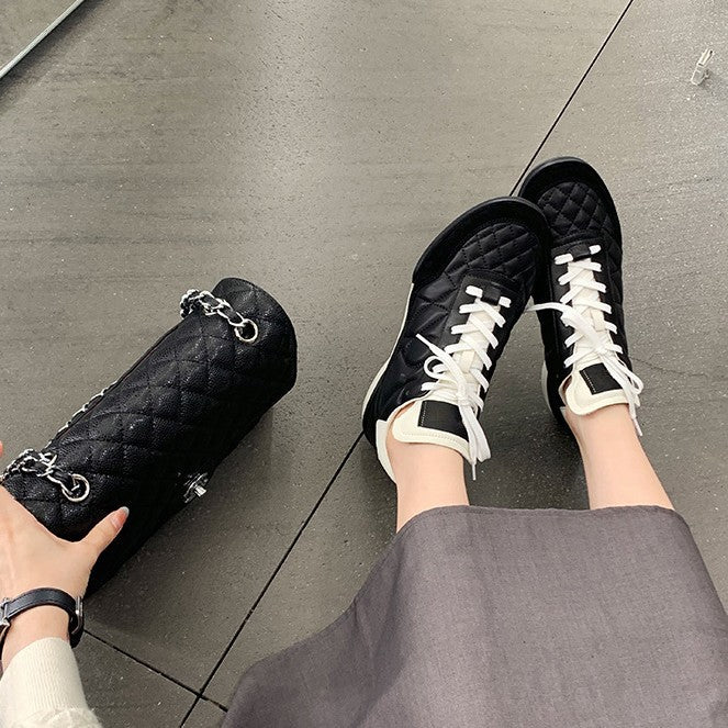 Damen Sportliche Lifestyle-Sneaker mit gepolstertem Obermaterial und dämpfender Sohle