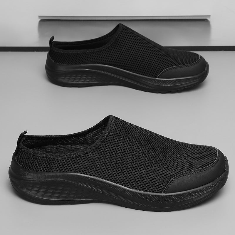Damen Atmungsaktive Slip-On Freizeitschuhe mit rutschfester Sohle