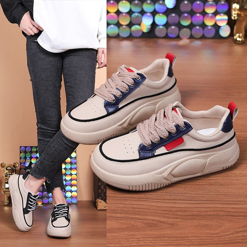 Damen Komfortable Sneaker mit dämpfender Sohle und modischem Design