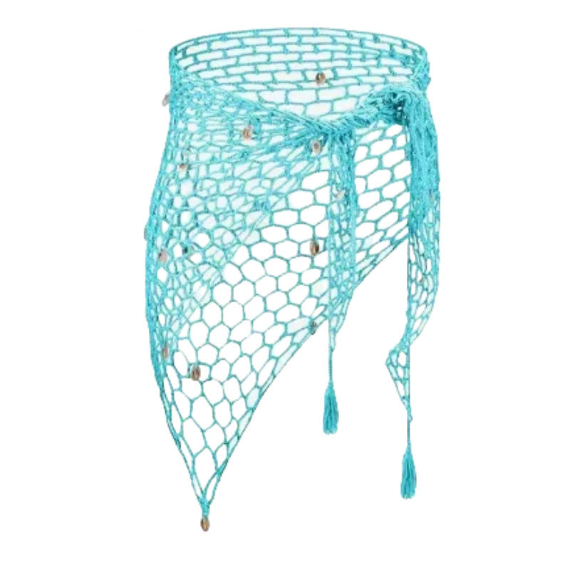 Damen Netzstrandtuch R&B