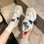 Damen komfortable Freizeitsneaker mit atmungsaktivem Obermaterial und modischem Design R&B