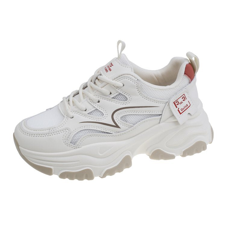 Damen sportliche Sneaker mit atmungsaktiver Mesh-Konstruktion und modischem Design R&B