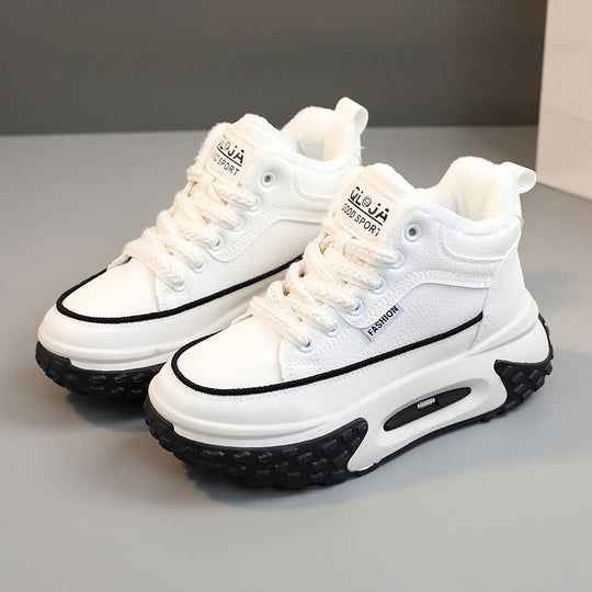 Damen Hohe Sneakers mit atmungsaktivem Innenfutter und rutschfester Sohle R&B