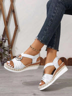 Damen Plateau Sandalen R&B