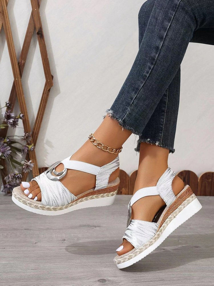 Damen Plateau Sandalen R&B
