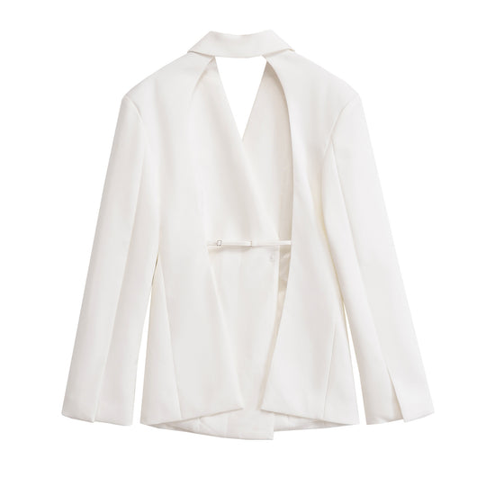 Damen Eleganter Blazer mit modernem Schnitt und praktischen Taschen R&B