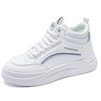 Damen modische High-Top Sneakers mit extrastarker Sohle und gepolsterter Innensohle R&B