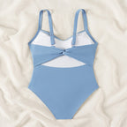 Damen Eleganter Wickelbadeanzug mit raffinierten Raffungselementen R&B