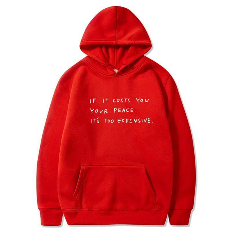 Damen Kapuzensweater mit inspirierendem Spruch und bequemer Passform R&B