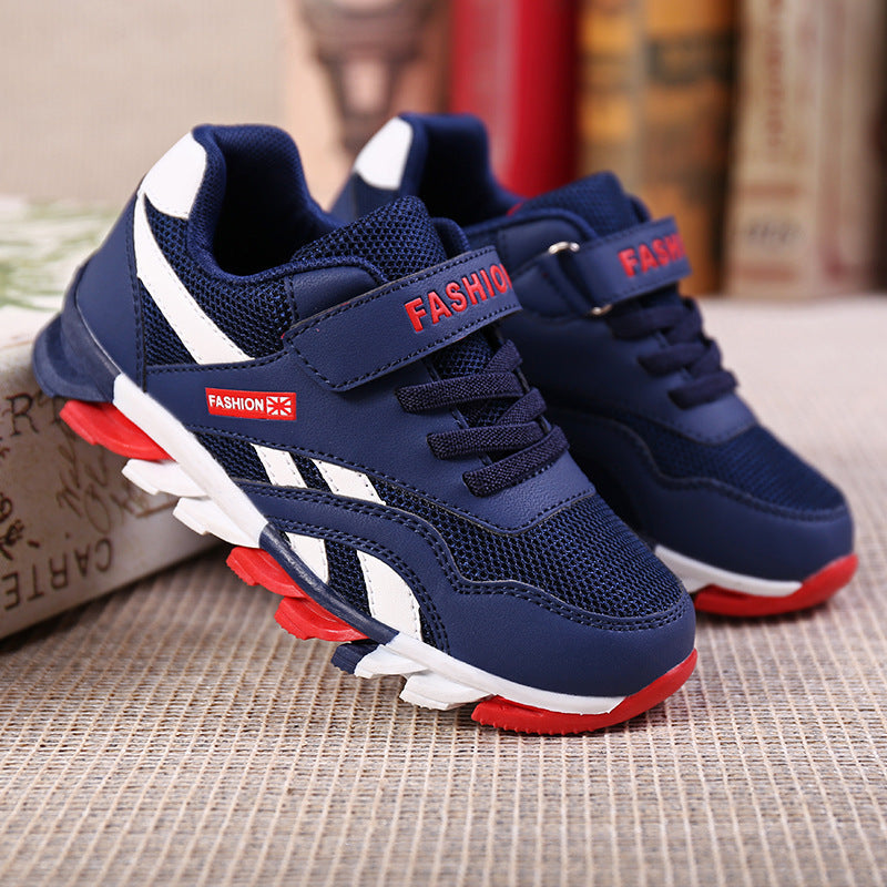 Damen Sportliche Sneakers mit atmungsaktivem Obermaterial und praktischer Klettverschluss