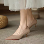 Damen Elegante Sling-Pumps mit schickem spitzem Design und minimalistischem Absatz R&B