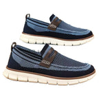 Damen Slip-On Freizeit-Schuhe mit atmungsaktivem Mesh-Obermaterial