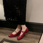 Damen Elegante und klassisch-schicke Ballerinas mit Schnalle