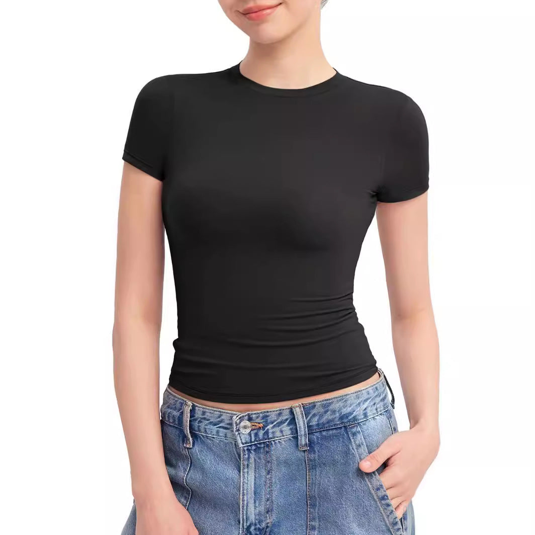Damen Figurbetontes T-Shirt R&B