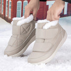 Damen Isolierte Winterstiefel mit verstellbaren Klettverschlüssen