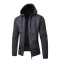 Herren sportliche Steppjacke mit weichem Innenfutter und praktischem Reißverschluss