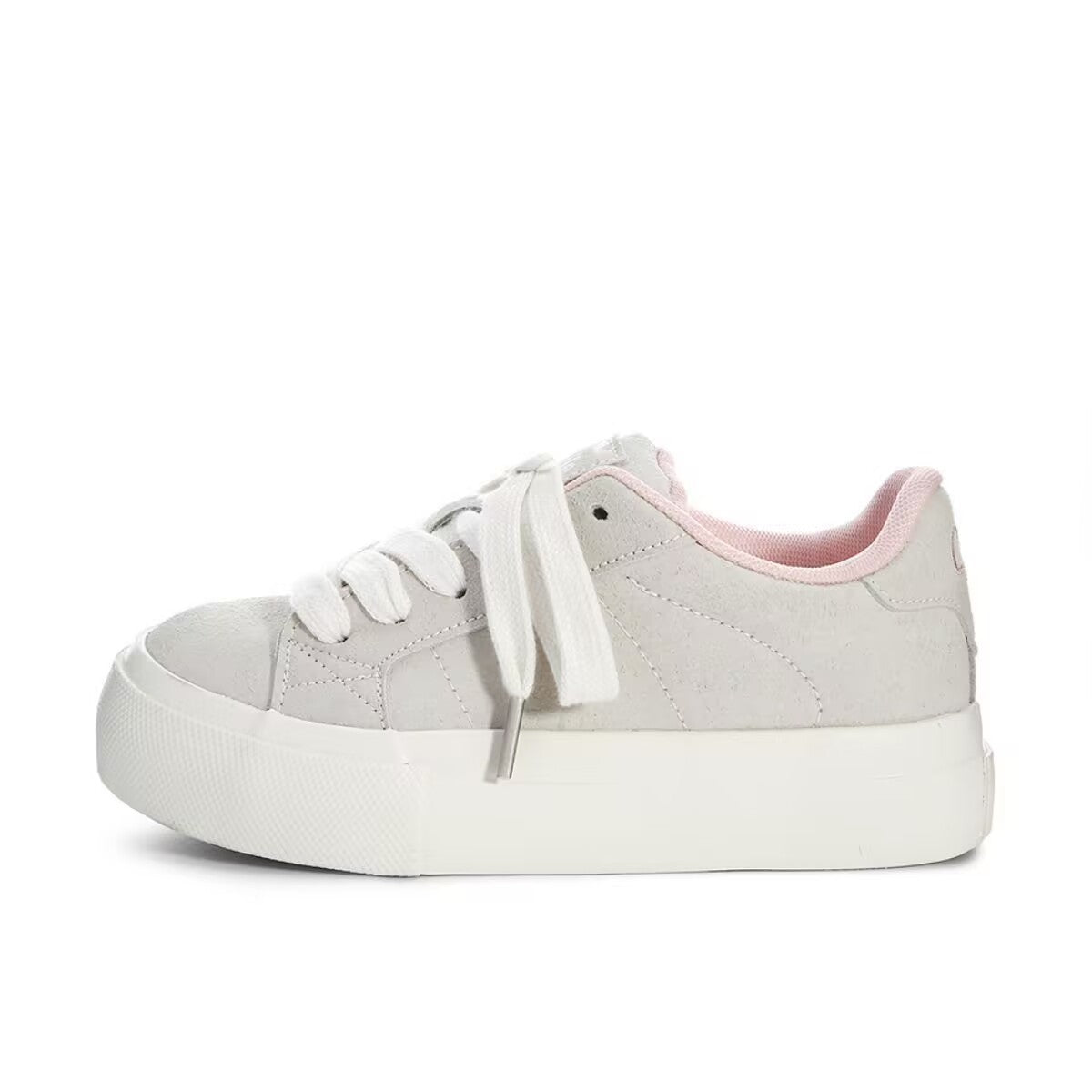 Damen Lifestyle Sneaker mit weichem Wildleder-Obermaterial und bequemer Dämpfung R&B