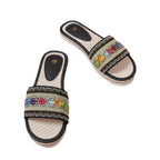 Damen Decorative Slipper R&B