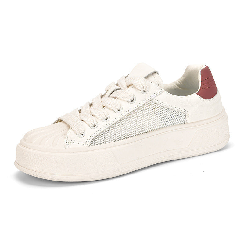 Damen Modische Sneakers mit atmungsaktivem Mesh-Obermaterial