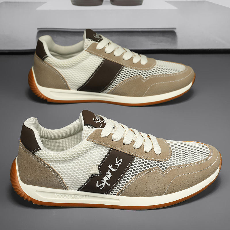 Damen Sportliche Sneaker mit atmungsaktivem Mesh-Obermaterial und rutschfester Sohle R&B