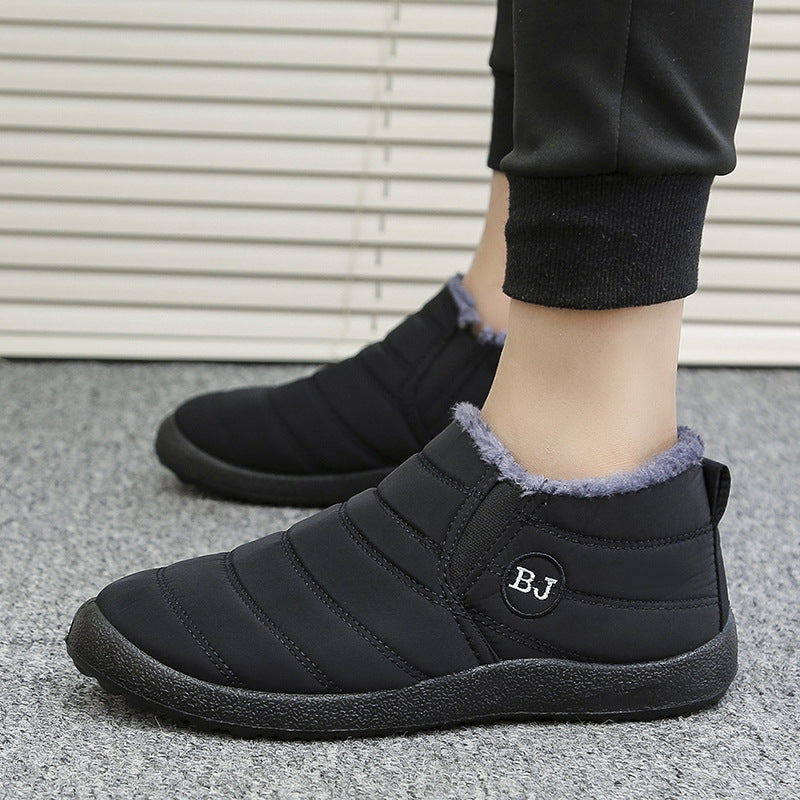 Damen gefütterte Freizeit-Stiefeletten mit rutschfester Sohle und praktischem Reißverschluss R&B
