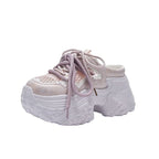 Damen Trendige Sneakers mit ausgeprägter Sohle