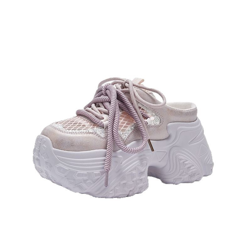Damen Trendige Sneakers mit ausgeprägter Sohle