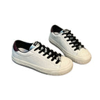Damen Sneakers mit atmungsaktiver Lederoberfläche und rutschfester Gummisohle R&B