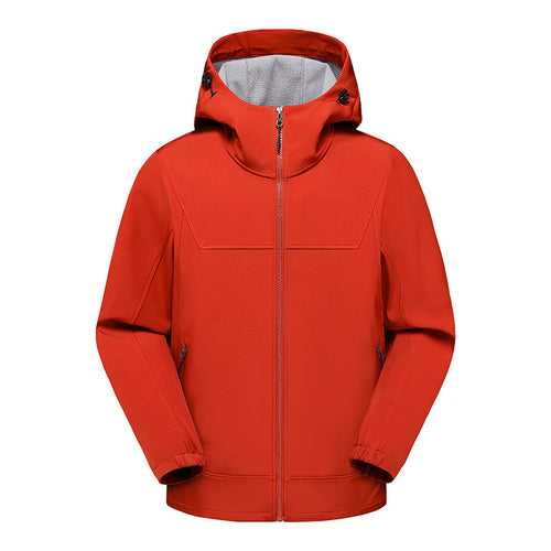 Herren technische Multifunktionsjacke mit verstellbarem Kapuzenkragen und wasserabweisendem Material R&B