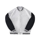 Damen Sportliche Bomberjacke mit Kontrastärmel und modernem Design