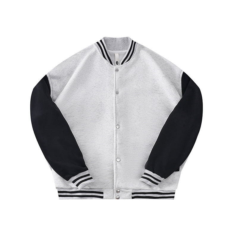 Damen Sportliche Bomberjacke mit Kontrastärmel und modernem Design