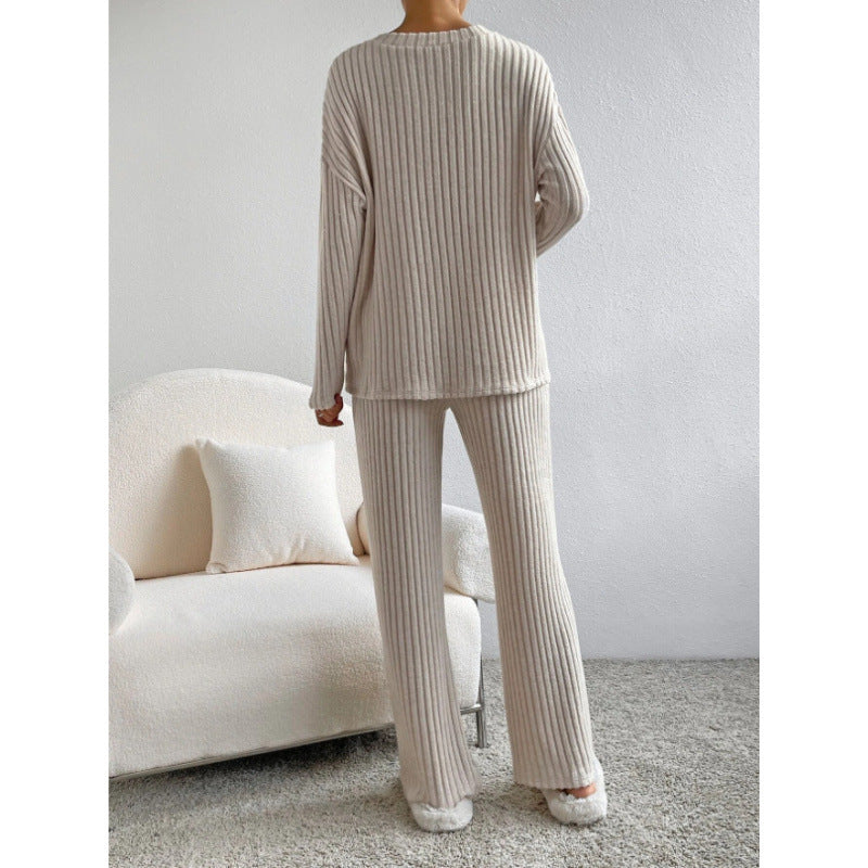 Damen bequemer Strickanzug R&B