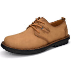 Herren Bequeme und zeitlose Schnürhalbschuhe aus hochwertigem Leder R&B