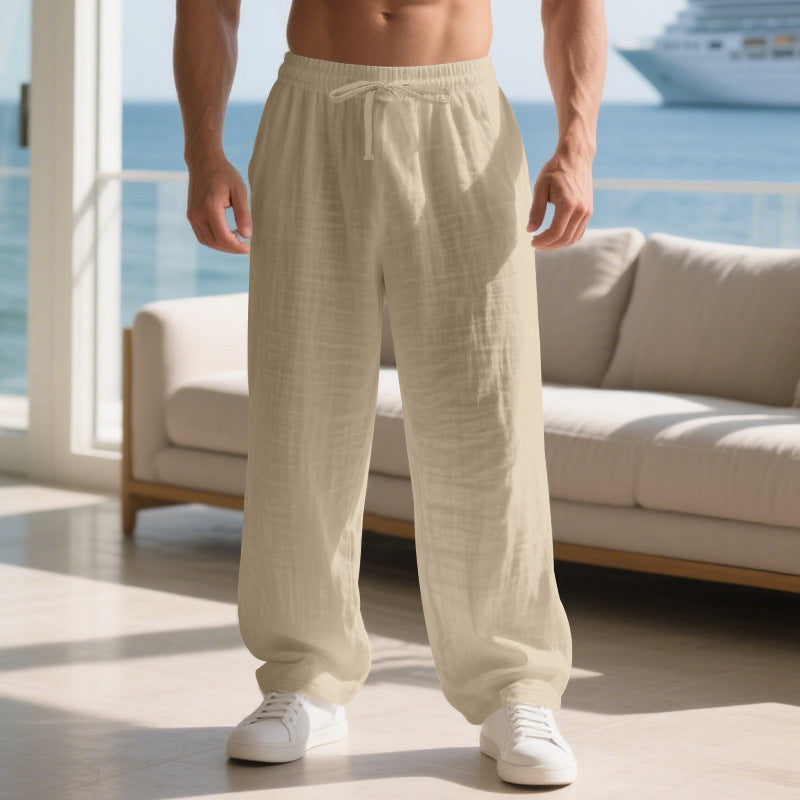 Herren Bequeme Sommerhose mit elastischem Bund R&B