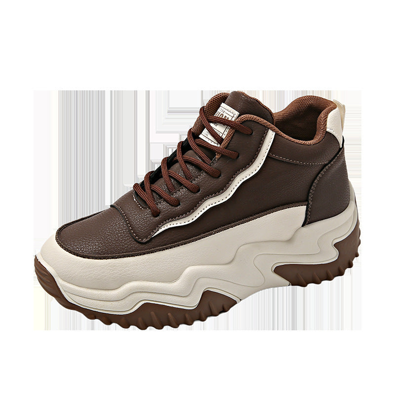 Damen Sportliche High-Top Sneakers mit rutschfester Sohle und ergonomischer Dämpfung R&B
