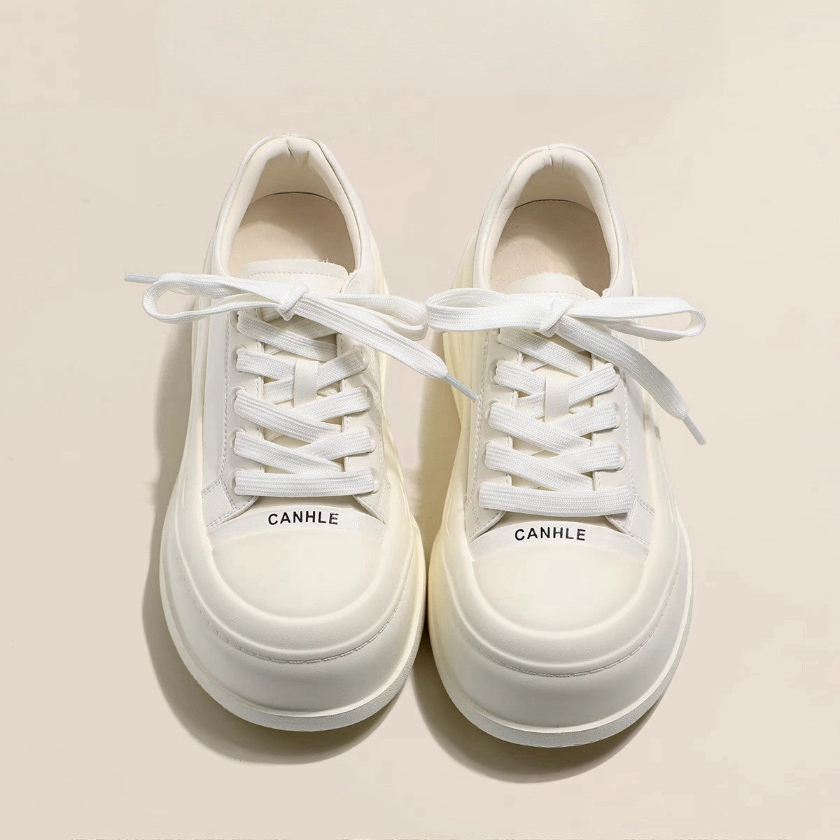 Damen Plateau-Sneaker mit trendigem Design und komfortabler Dämpfung R&B