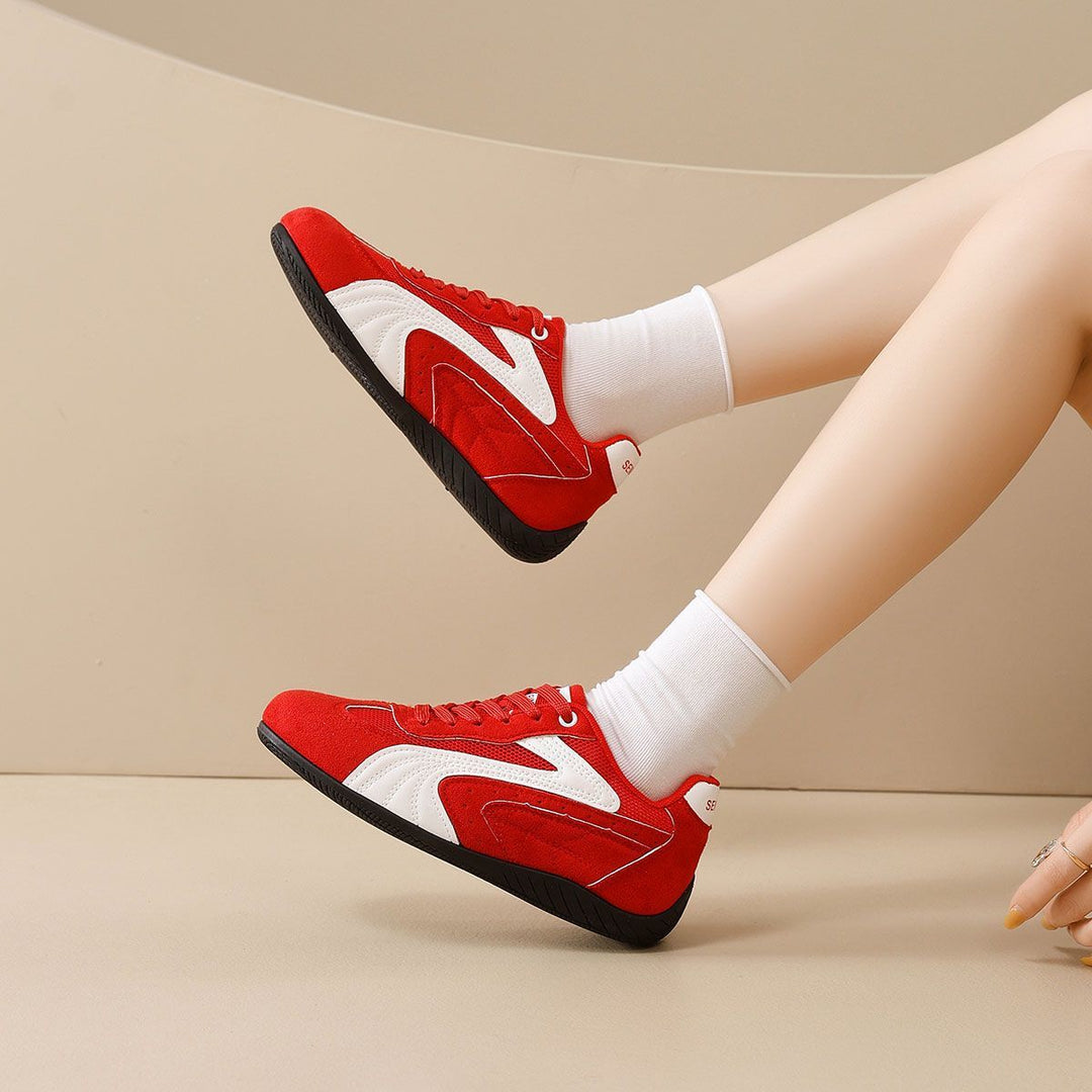 Damen Lauf-Sneaker mit atmungsaktiver Mesh-Oberfläche und griffiger Gummisohle R&B