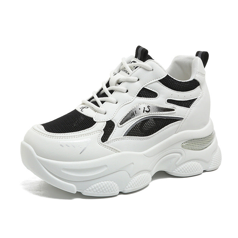 Damen Sportliche Chunky Sneakers mit atmungsaktiver Mesh-Oberfläche und modischem Designschnitt R&B