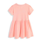 Mädchen Sommerkleid mit buntem Einhornmotiv und fröhlichen Applikationen R&B