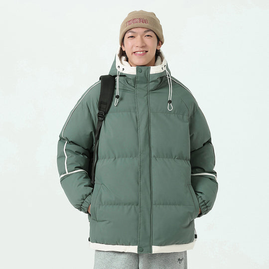Herren modische Kapuzenjacke mit hochwertiger Füllung und funktionalen Taschen R&B