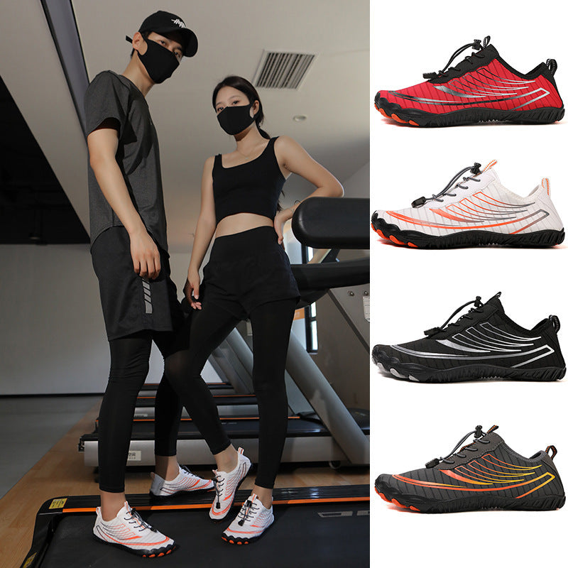 Damen Sportliche Wasserschuhe mit rutschfester Sohle und innovativem Schnellschnürsystem
