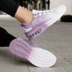 Damen Dämpfende Laufschuhe mit atmungsaktivem Obermaterial und flexibler Sohle