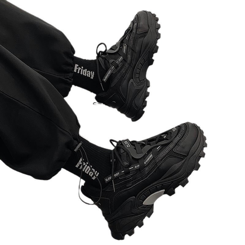 Damen Sportliche Chunky Sneaker mit stabiler Profilsohle R&B