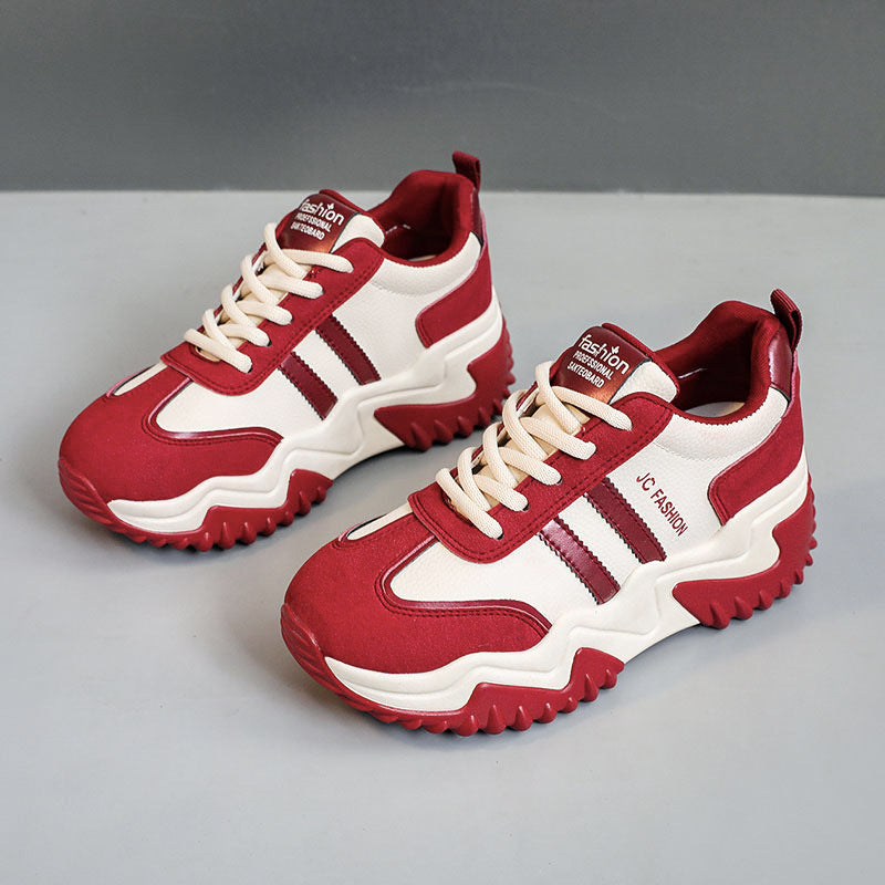Damen Trendige Chunky Sneakers mit dämpfendem Sohlenprofil R&B
