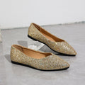 Damen Ballerinas mit funkelndem Glitzer und eleganter Silhouette R&B