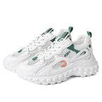 Damen modische und komfortable Trend-Sneaker mit atmungsaktivem Mesh-Obermaterial R&B