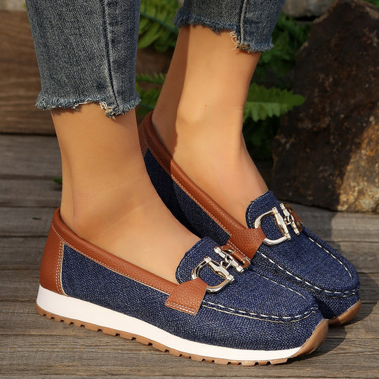 Damen Bequeme Bootsschuhe R&B