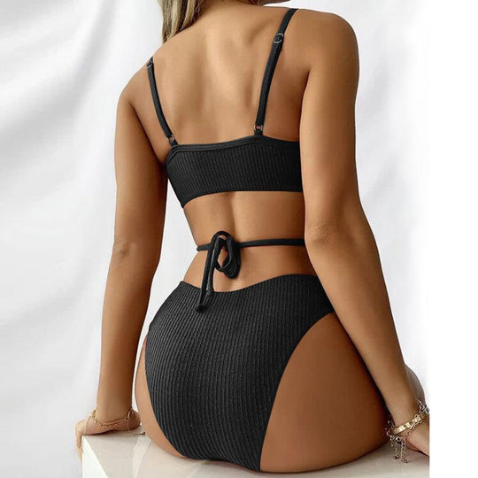 Damen Zweiteiliges Bikiniset mit raffiniertem Schnitt R&B