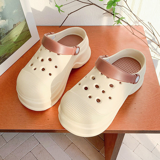 Damen modische Wasserclogs mit rutschfestem Design und verstellbarem Riemen R&B